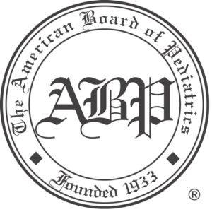 The American Board of Pediatrics logo